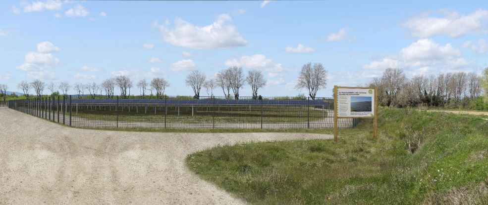 Projet Agrivoltaïque sur le commune de Canet d'Aude