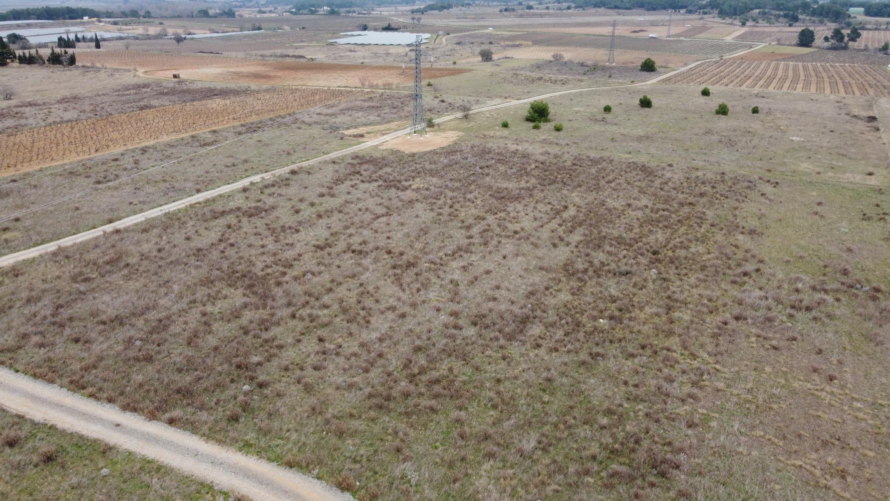 Projet photovoltaique au sol sur la commune de Saint-Couat-d'Aude