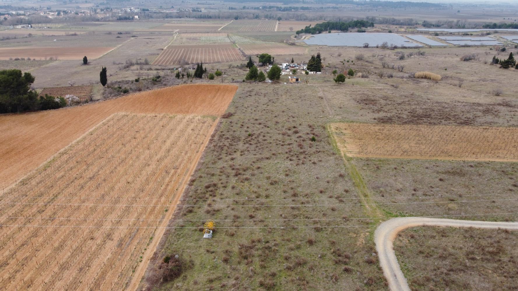 Projet photovoltaique au sol sur la commune de Saint-Couat-d'Aude