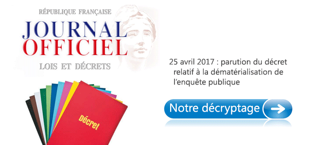 Décret d'application du 25 avril 2017